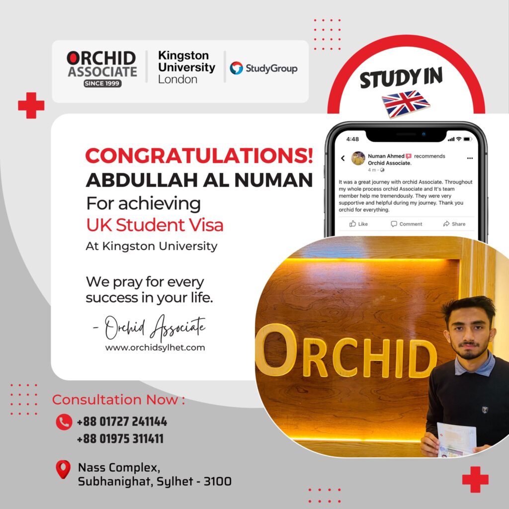 Abdullah Al Numan’s UK Student Visa Success